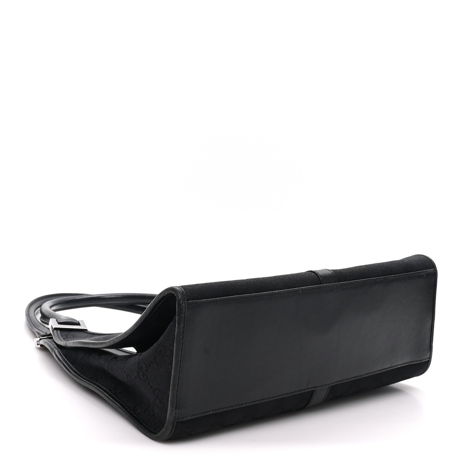 Gucci Monogram Jackie Shoulder Bag Black 4 of 11