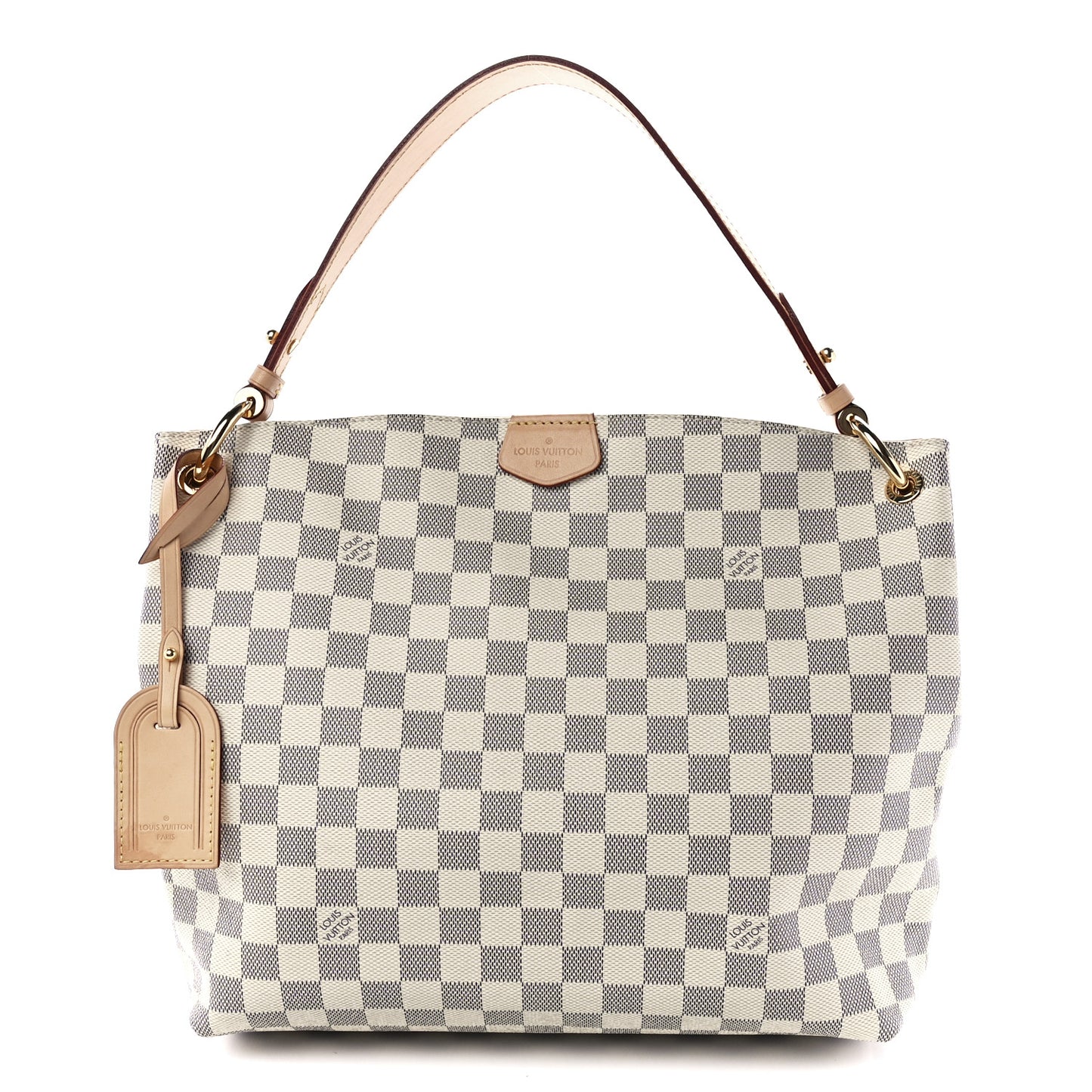 Damier Azur Graceful PM Rose Ballerine