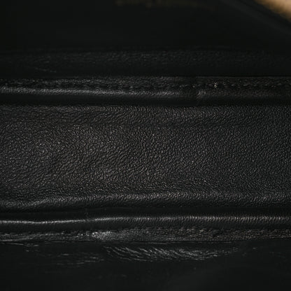 Saint Laurent Grain De Poudre Matelasse Monogram Mini Lou Camera Bag Dark Beige 5 of 11