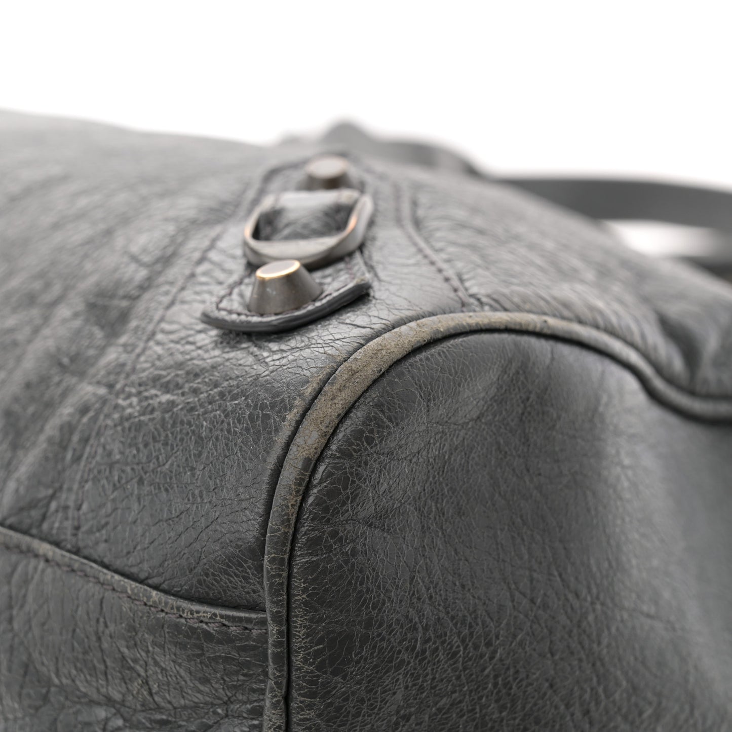 Agneau Classic Hardware Velo Gris Fossile