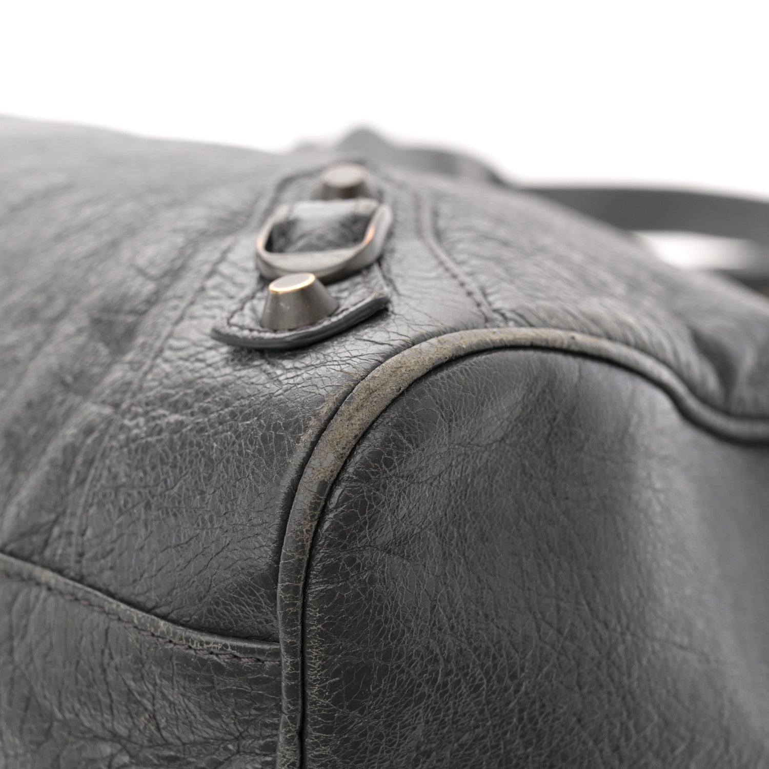 Balenciaga Agneau Classic Hardware Velo Gris Fossile 16 of 18