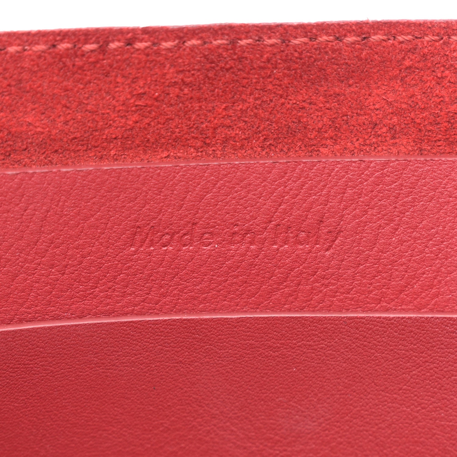 Celine Supple Grained Calfskin Big Bag Bucket Red 7 of 11