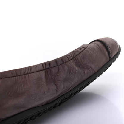 Louis Vuitton Monogram Suede Lucky Ballerina Flats 39 Brown 13 of 18