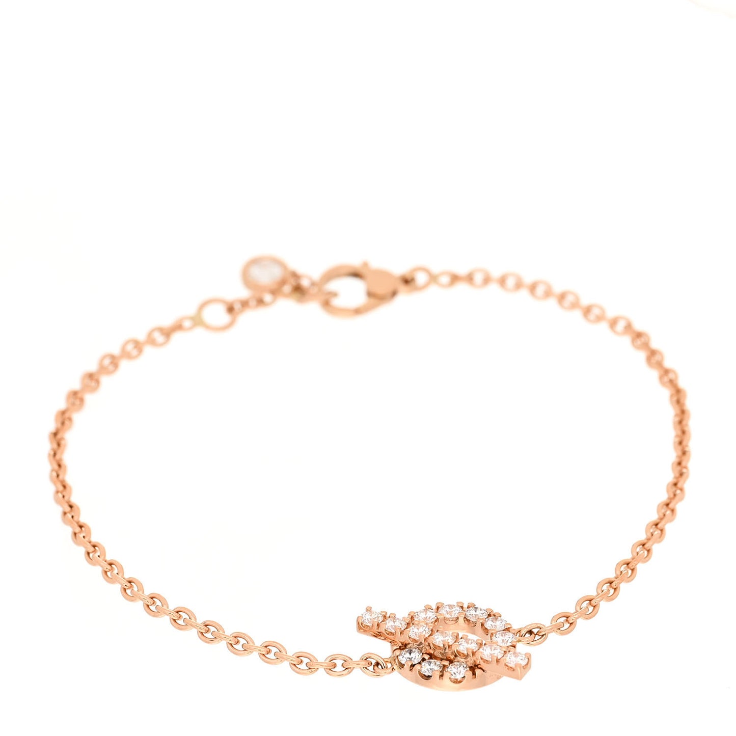 18K Rose Gold Diamond Finesse Bracelet ST