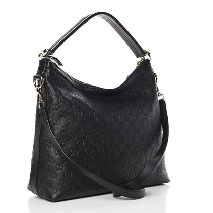 Gucci Guccissima Small Miss GG Hobo Black 3 of 5