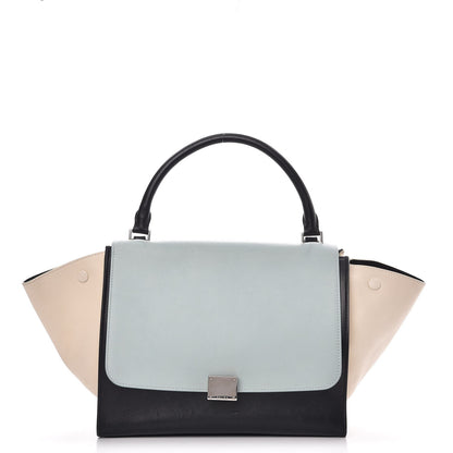 Celine Calfskin Medium Tri-color Trapeze 1 of 15