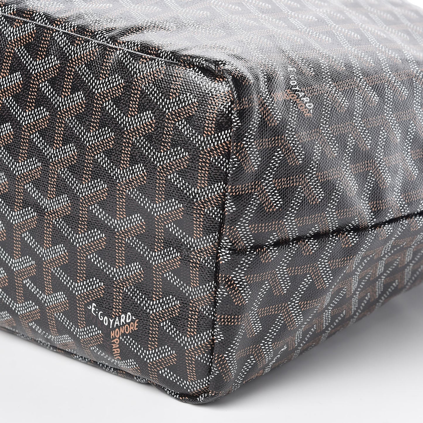Goyardine Saint Louis PM Black Gold