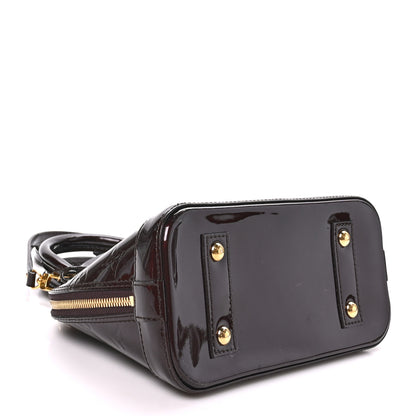 Louis Vuitton Vernis Alma BB Amarante 4 of 10