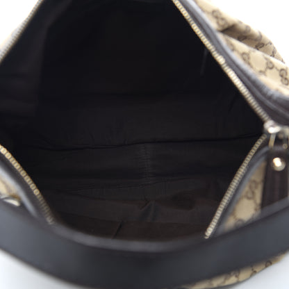 Gucci GG Monogram Medium Sukey Hobo Dark Brown 4 of 11