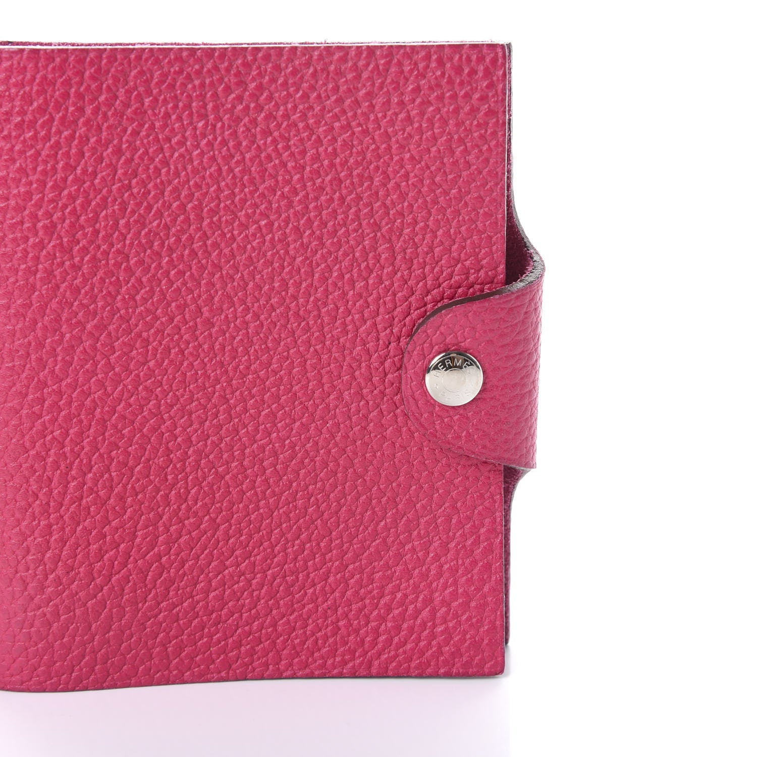Hermes Togo Ulysse Mini Notebook Rose Shocking 9 of 10