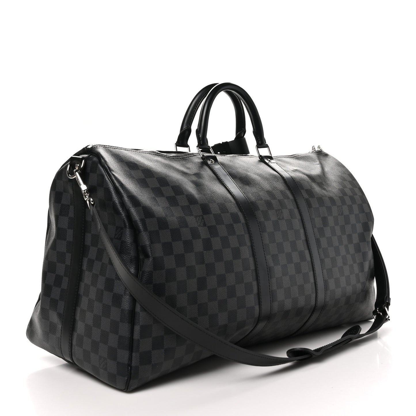 Damier Graphite Keepall Bandouliere 55