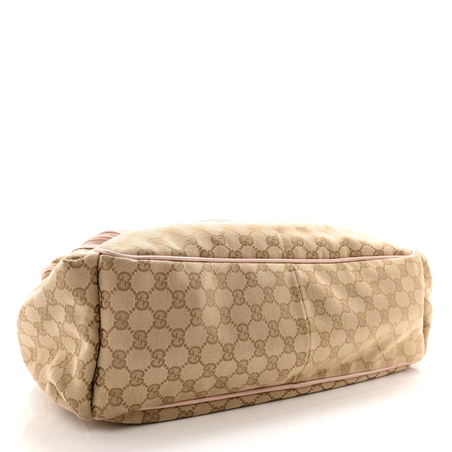Monogram Web Diaper Bag Pink