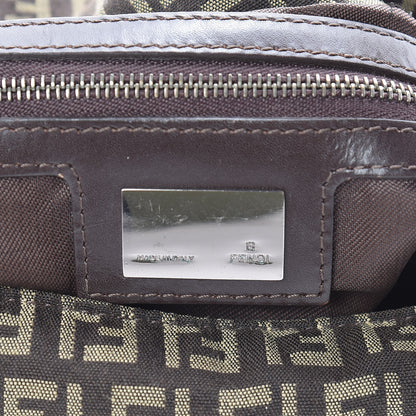 Fendi Zucchino Mama Baguette Dark Brown 8 of 10