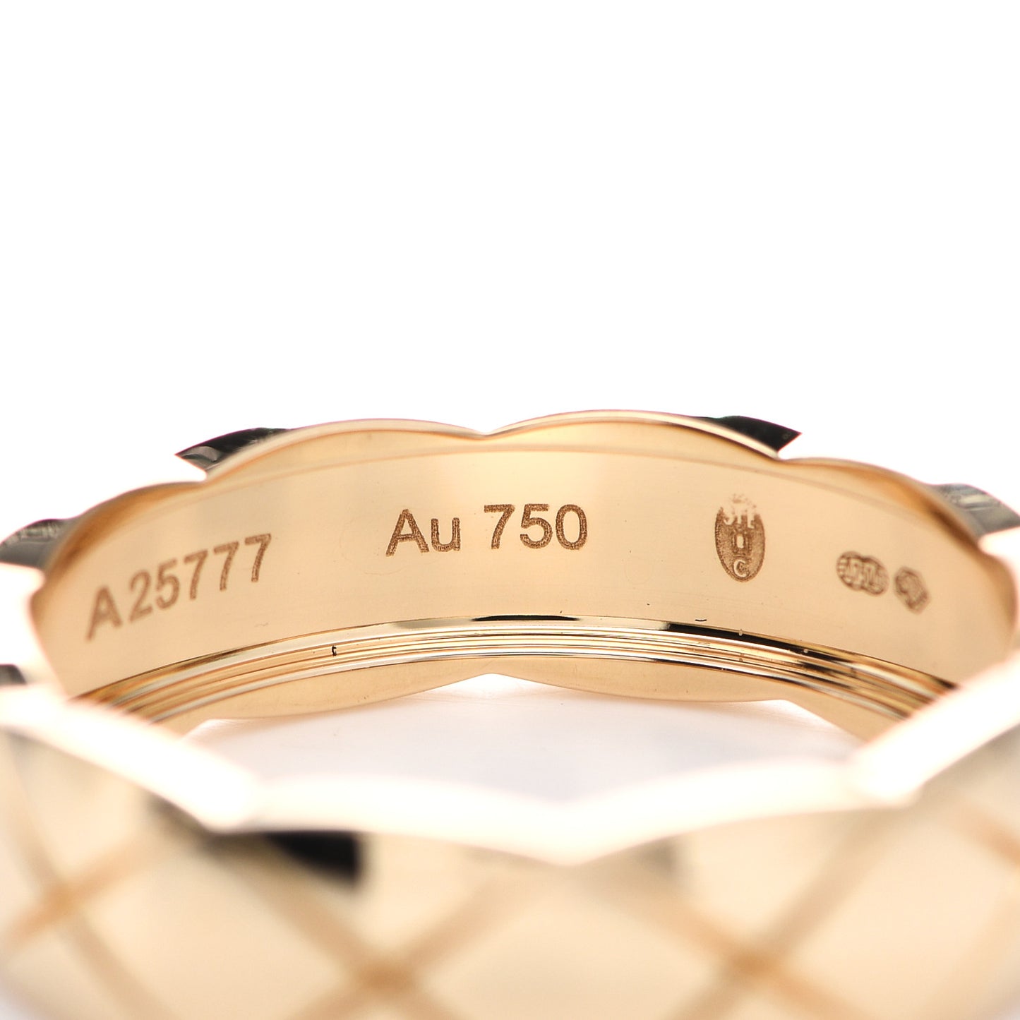 18K Yellow Gold Small Coco Crush Ring 64 10.75