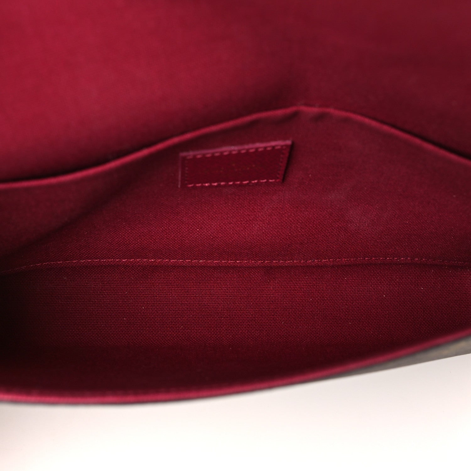 Louis Vuitton Monogram Pochette Felicie Chain Wallet Fuchsia 6 of 9