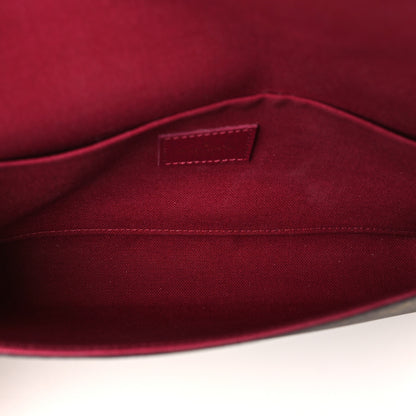 Louis Vuitton Monogram Pochette Felicie Chain Wallet Fuchsia 6 of 9