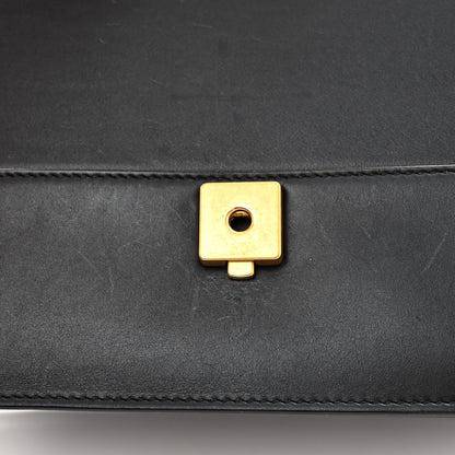 Gucci Calfskin Sylvie Web Small Queen Margaret Top Handle Bag Black 13 of 13