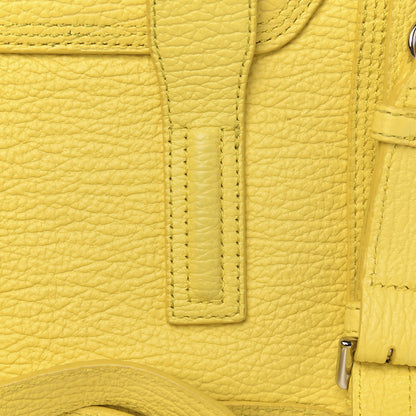 3.1 Phillip Lim 3.1 Textured Calfskin Mini Pashli Satchel Yellow 10 of 11