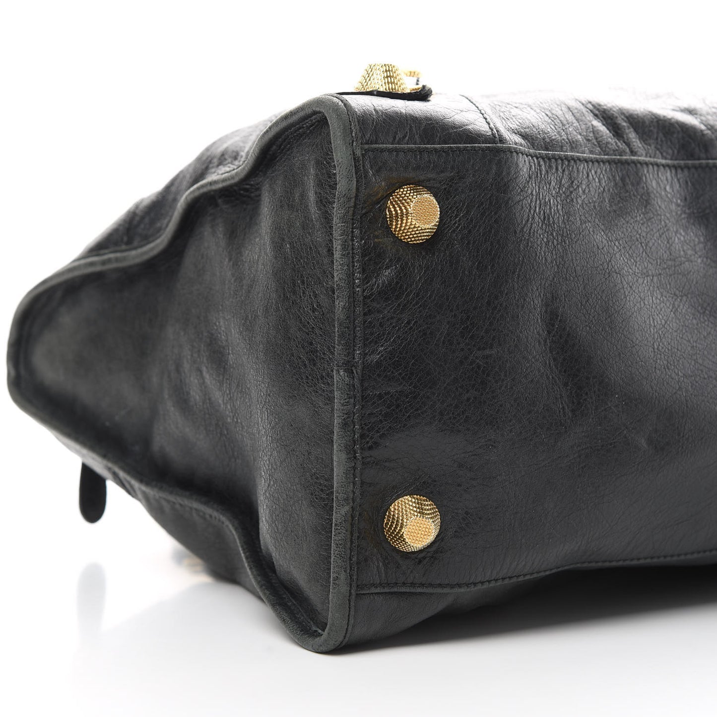Agneau Giant 21 Gold Hardware Work Black
