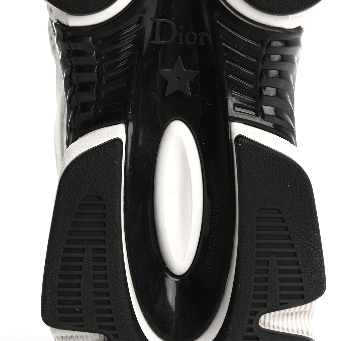 Technical Mesh Dior Chrono Sneakers 37 White Black