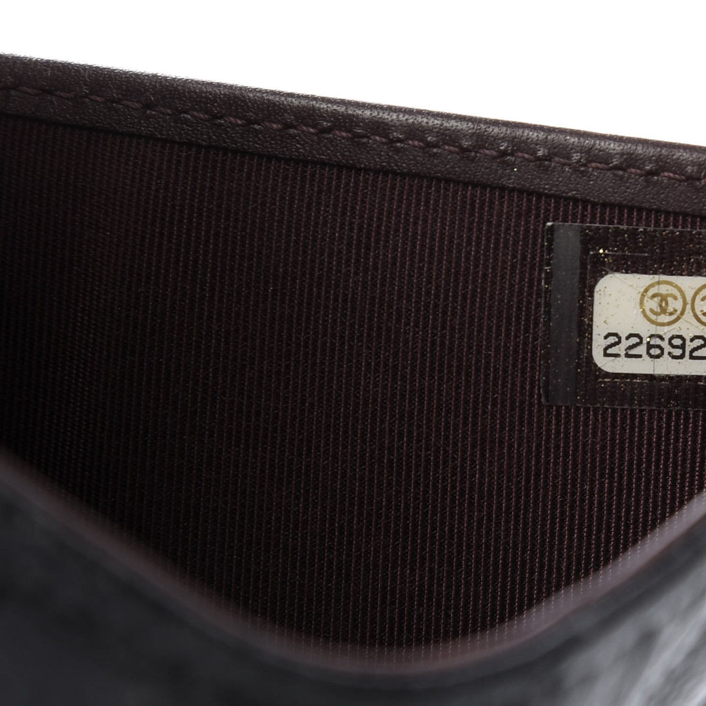 Caviar Quilted Compact Flap Wallet Black