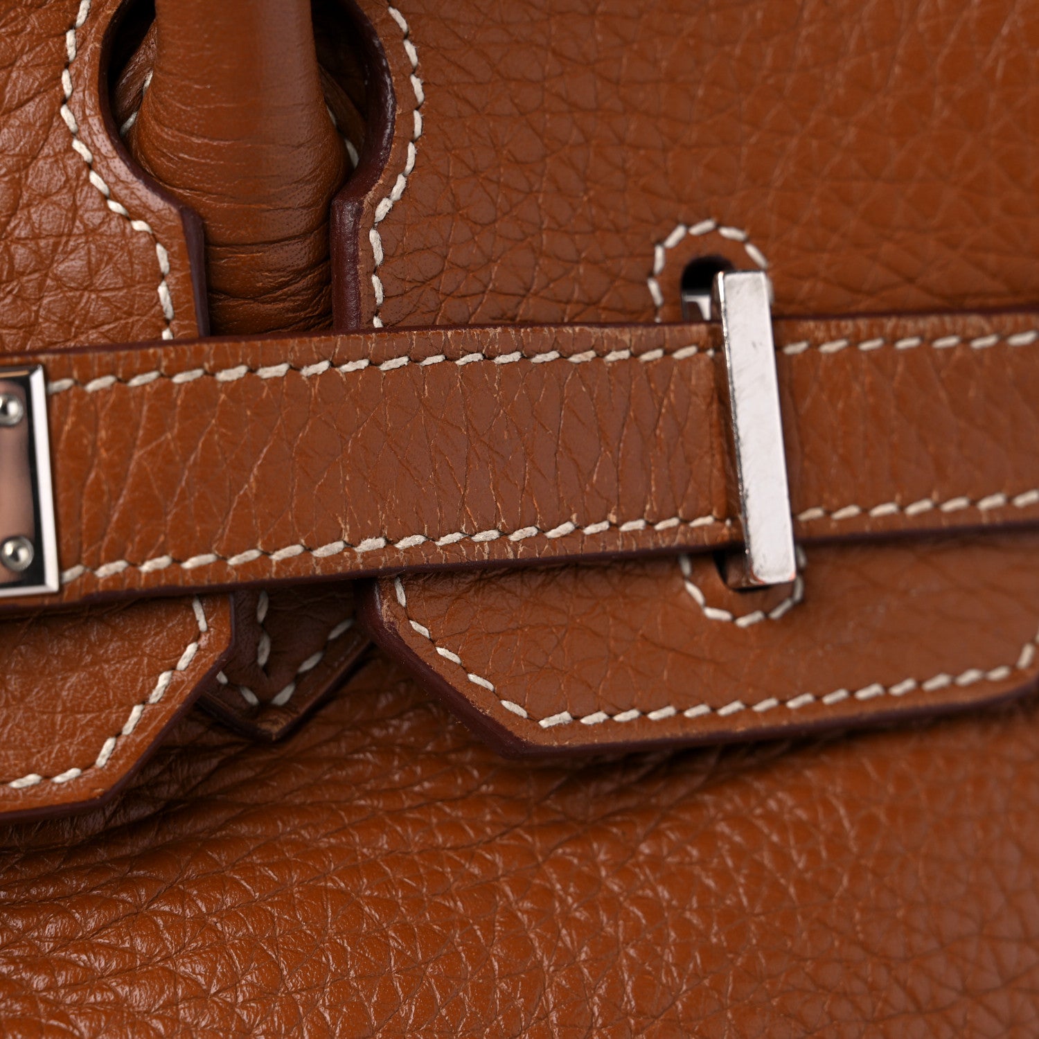 Hermes Taurillon Clemence Birkin 30 Gold 16 of 19