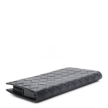 Bottega Veneta Nappa Intrecciato Zip Around Wallet Black 4 of 7