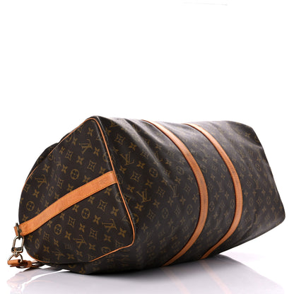 Louis Vuitton Monogram Keepall Bandouliere 55 4 of 40