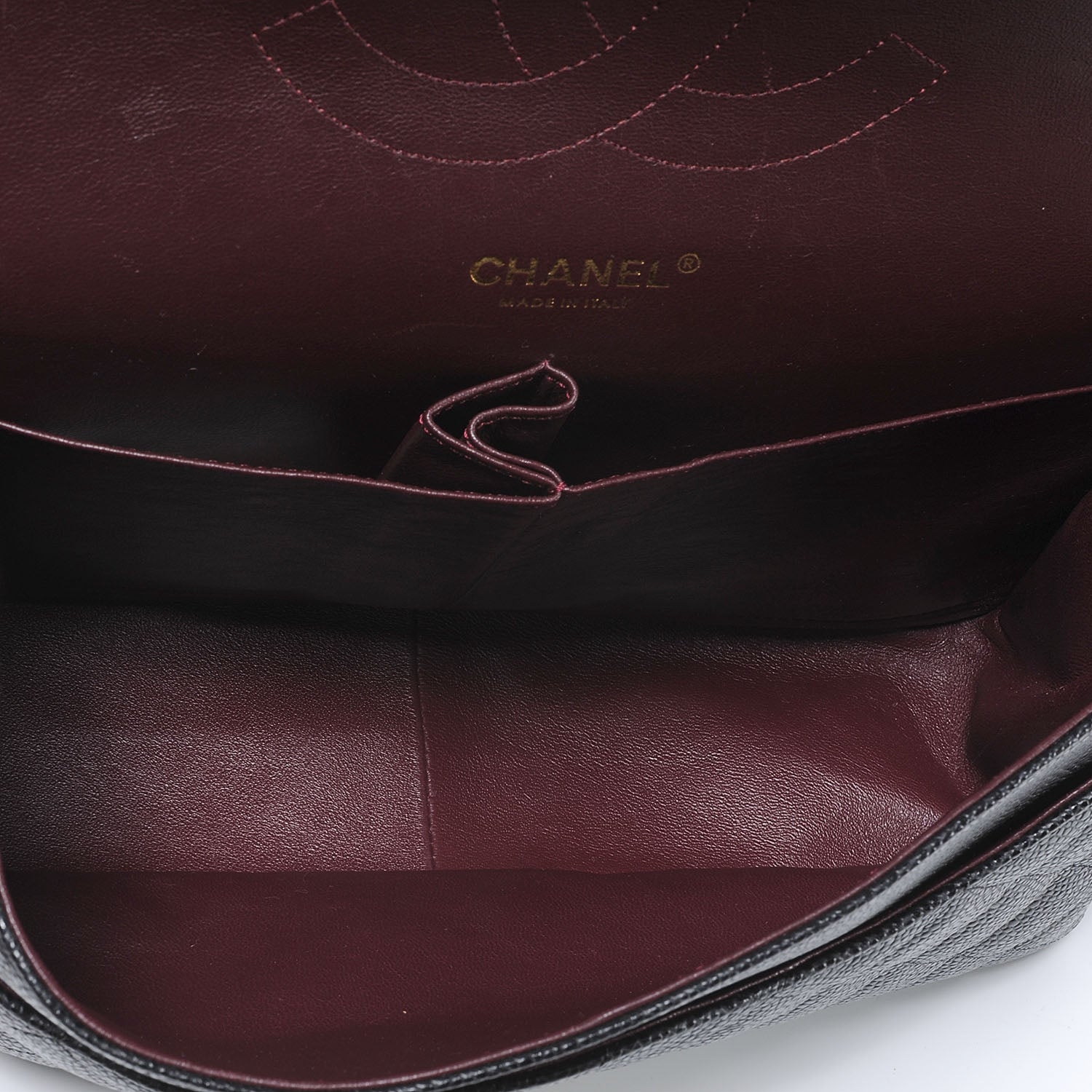 Chanel Caviar Quilted Jumbo Double Flap Black 6 of 7