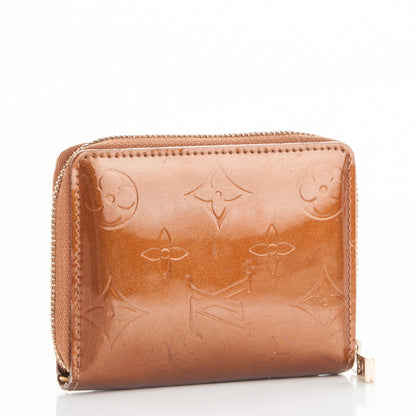 Louis Vuitton Vernis Broome Zip Wallet Bronze 3 of 7