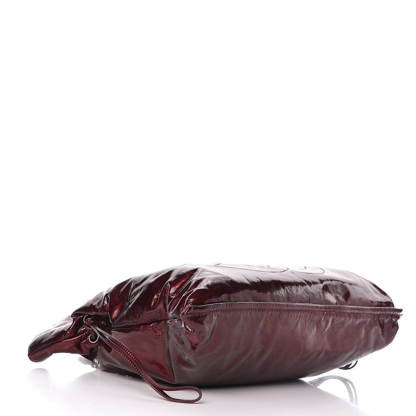 Patent Bonbons Shopper Tote Bordeaux