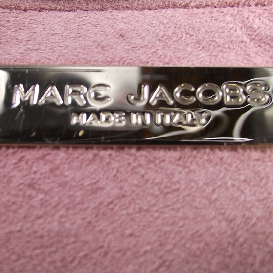 Marc Jacobs Soft Calf Suede Top Handle Satchel Black 7 of 8