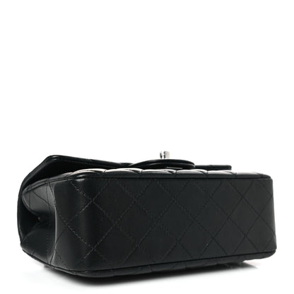 Chanel Lambskin Quilted Mini Rectangular Flap Black 4 of 9