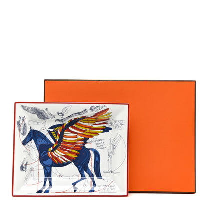 Hermes Porcelain Pegase Change Tray Anis Outremer 6 of 6