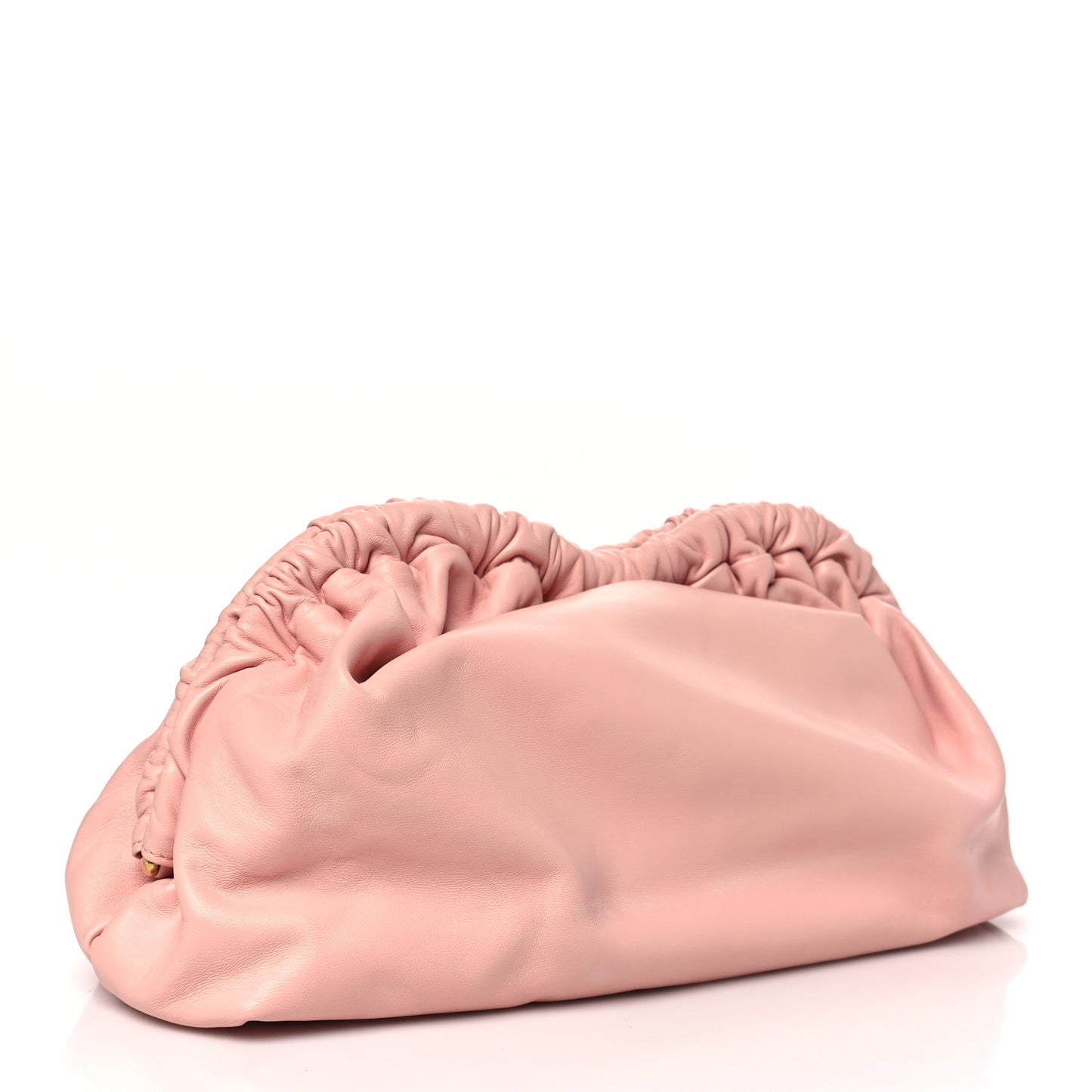 Lambskin Cloud Clutch  Rosa Blush