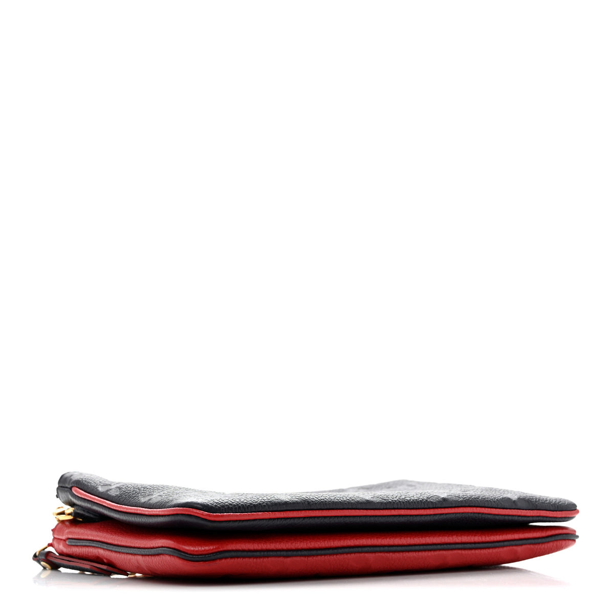 Louis Vuitton Empreinte Double Zip Pochette Marine Rouge 4 of 11