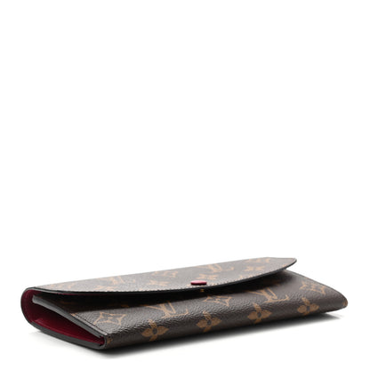 Louis Vuitton Monogram Emilie Wallet Fuchsia 4 of 7
