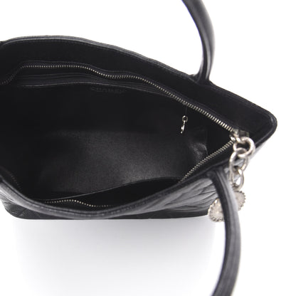 Chanel Caviar Quilted Medallion Tote Black 4 of 8