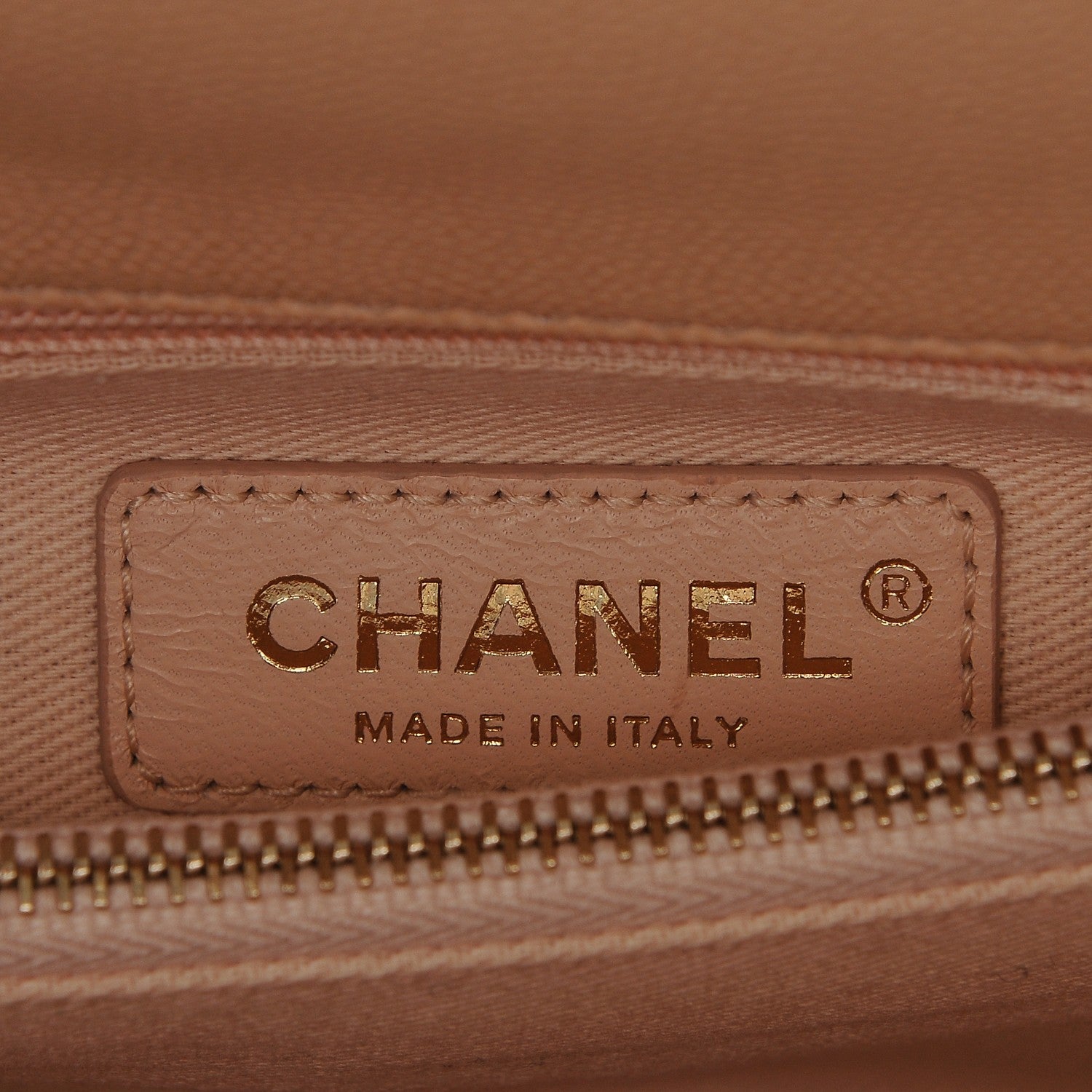 Chanel Caviar Quilted Small Coco Handle Flap Light Beige 6 of 7