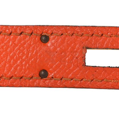 Hermes Epsom Kelly Sellier 32 Feu 27 of 47