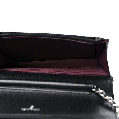 Chanel Caviar Quilted Wallet on Chain WOC Black 5 of 11