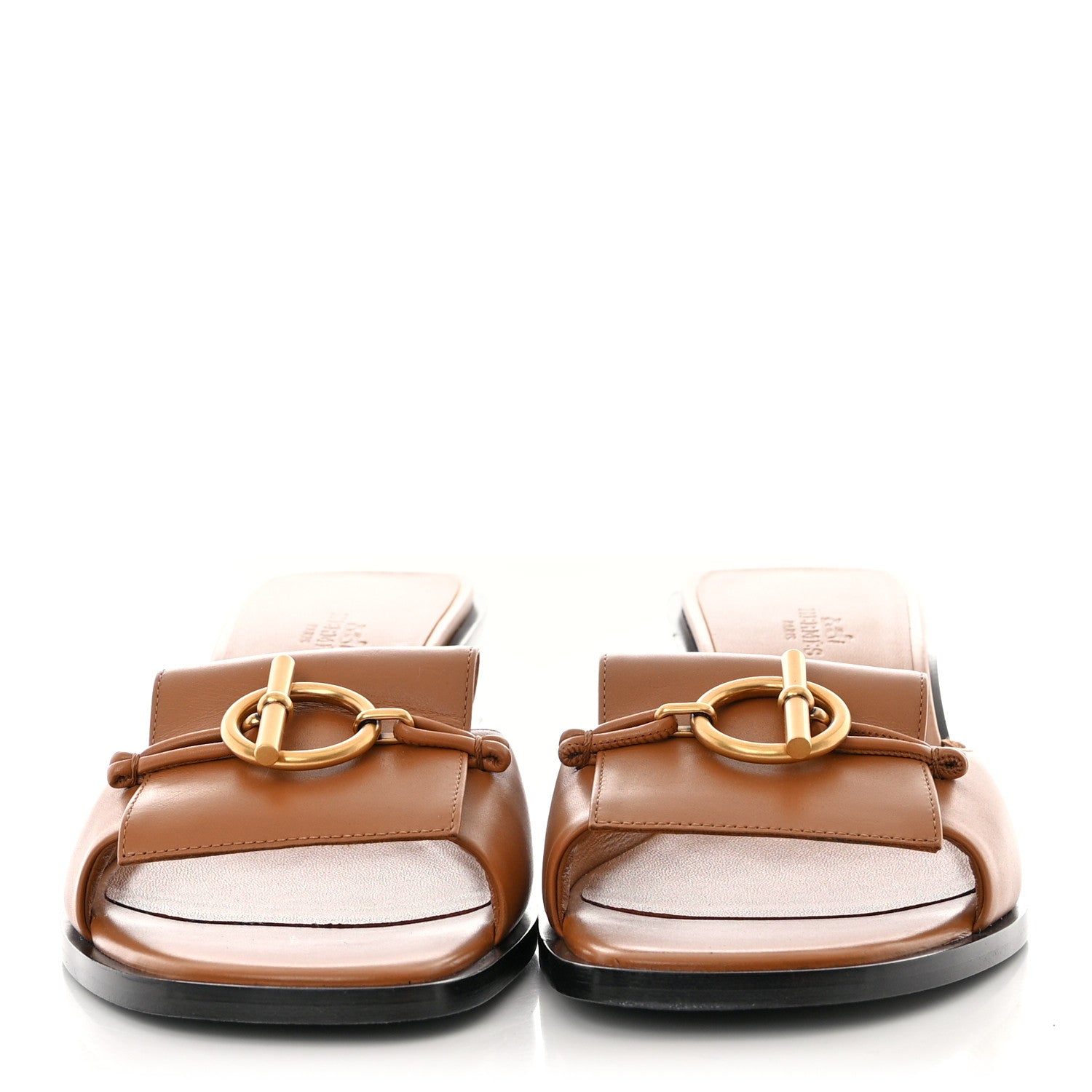 Hermes Calfskin Ilot 50 Sandals 40.5 Naturel 2 of 10