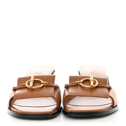 Hermes Calfskin Ilot 50 Sandals 40.5 Naturel 2 of 10