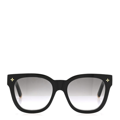 Louis Vuitton Acetate My Monogram Square Sunglasses Z1523W Black 4 of 5