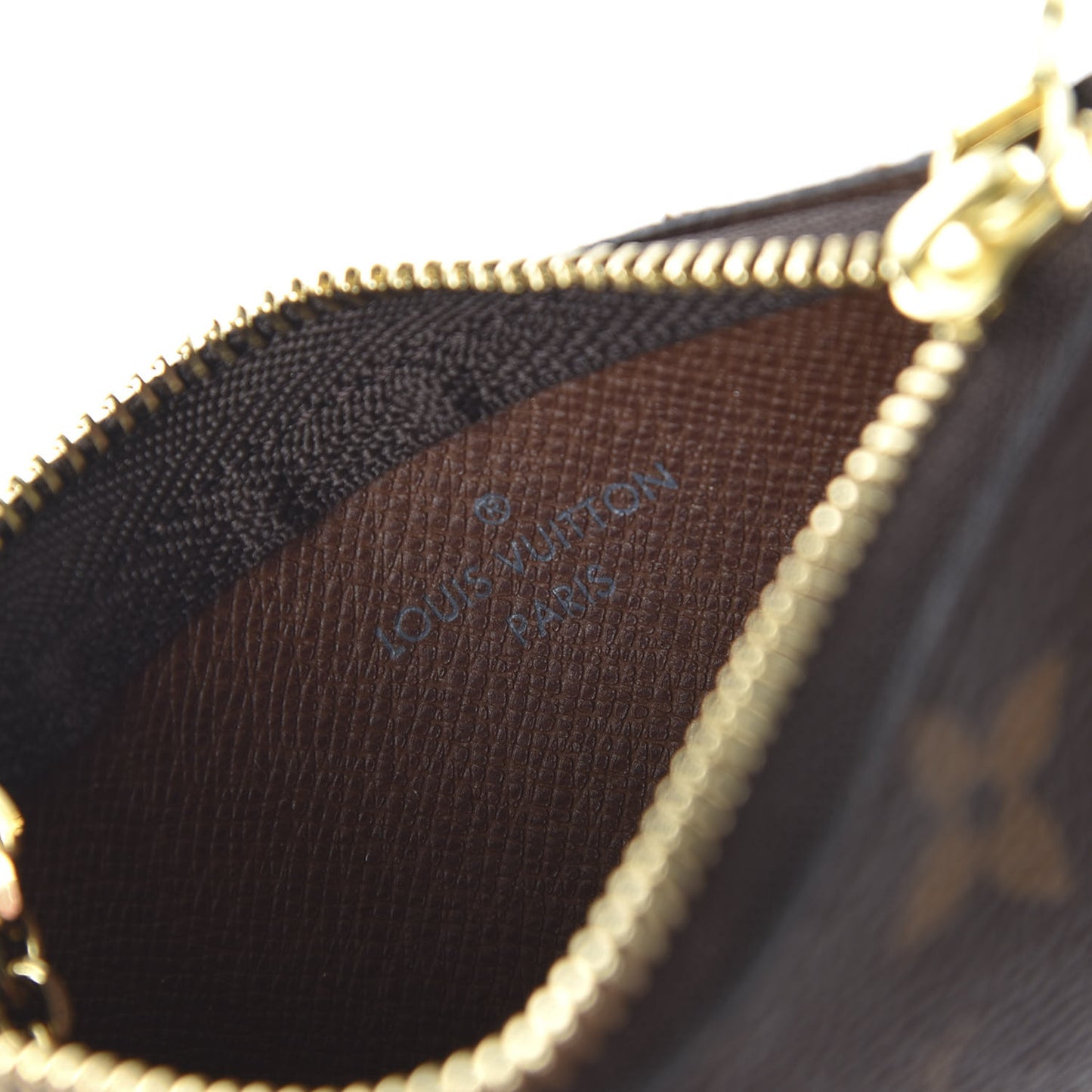 Monogram Key Pouch