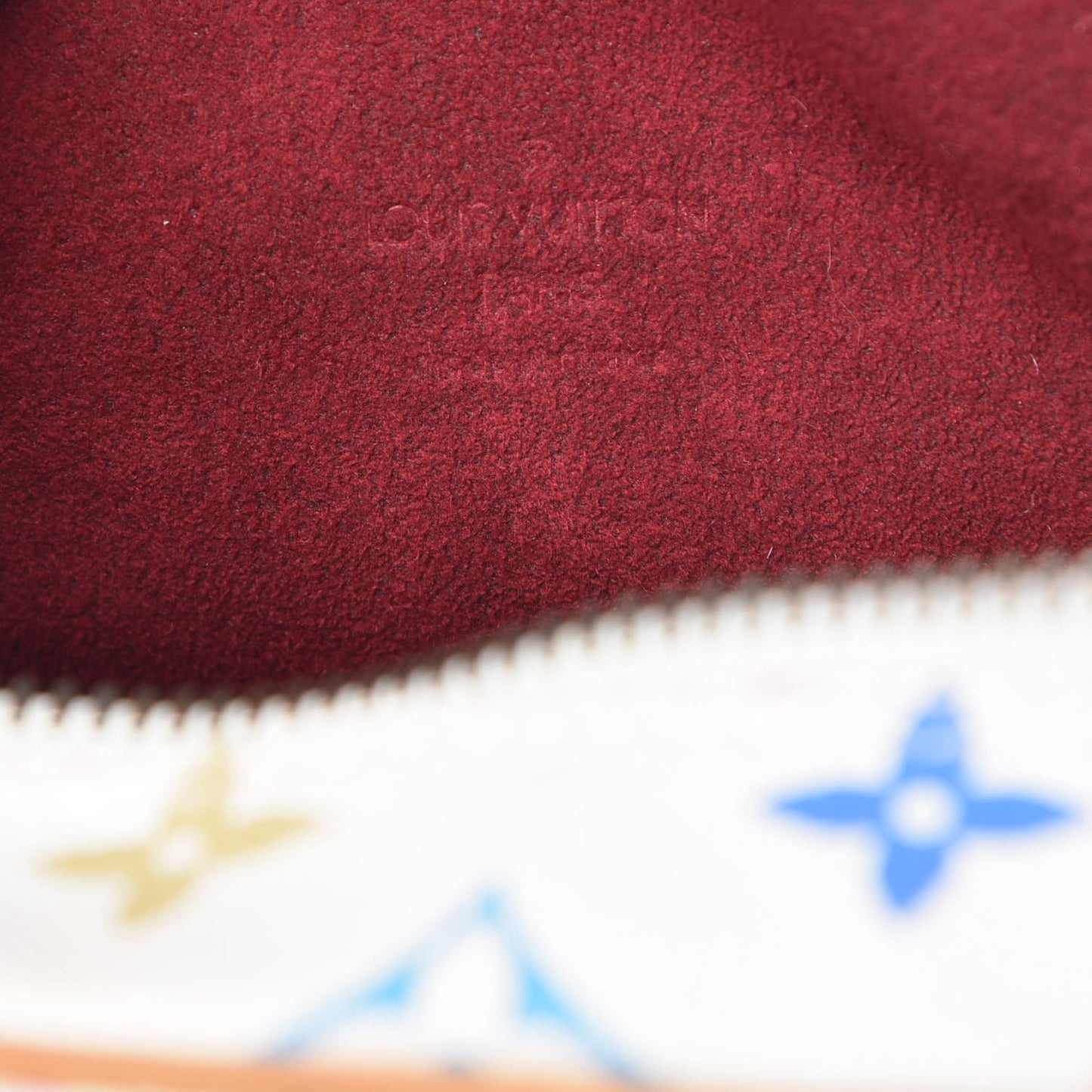 Monogram Multicolor Trouville White