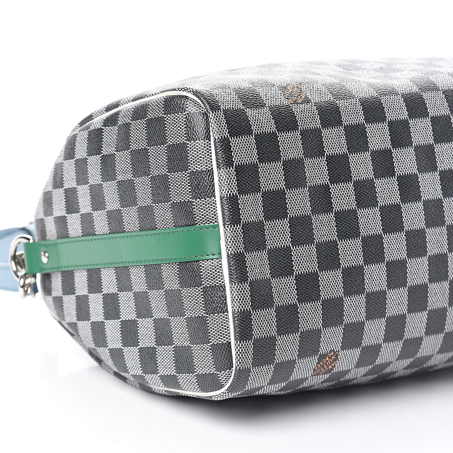 Louis Vuitton Damier Speedy Bandouliere 30 Black White 8 of 9