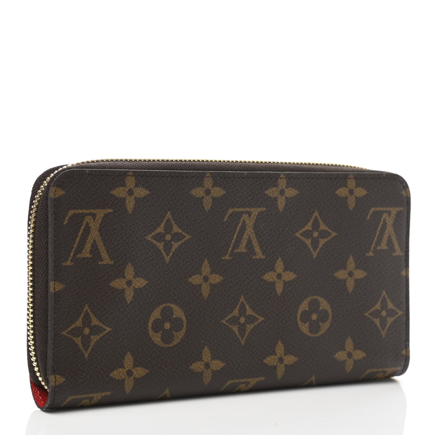 Monogram Zippy Wallet Coquelicot