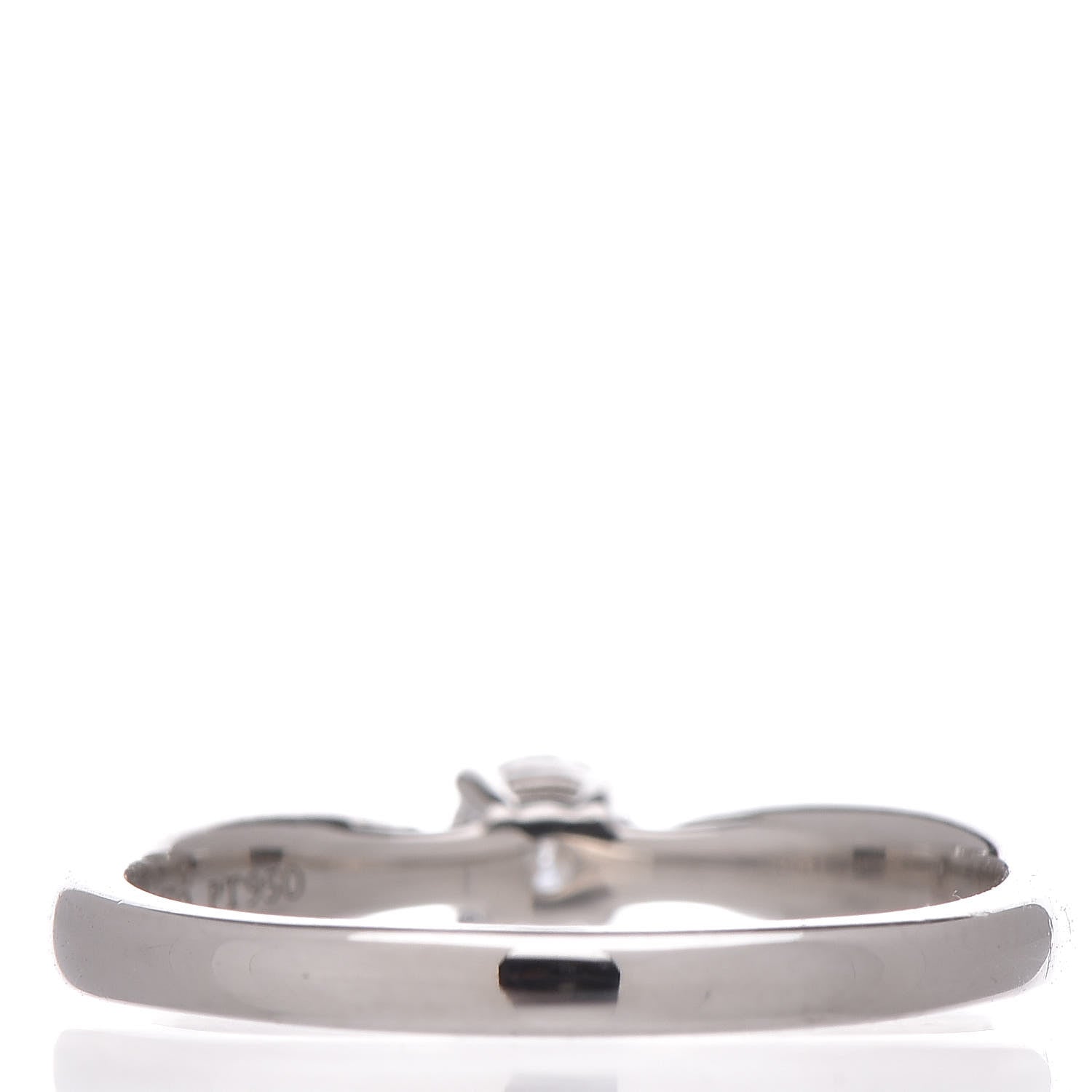 Tiffany Platinum Diamond .17ct Harmony Solitaire Engagement Ring 48 4.5 3 of 4