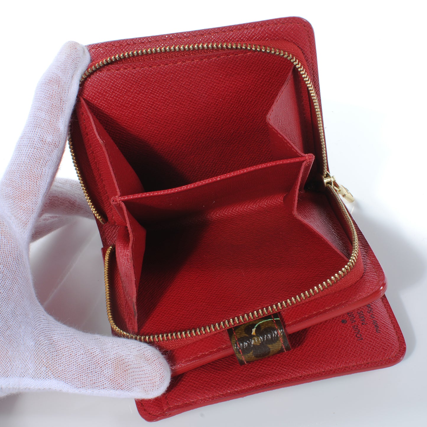 Monogram Cerises Compact Zippe Wallet